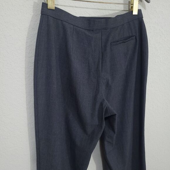 Coldwater Creek Pants Womens Size 10 Gray Business Casual Neutral Minimalist - Picture 10 of 11